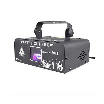 DJ Party RGB Laser Beam Projector with DMX Control