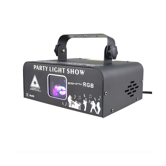 DJ Party RGB Laser Beam Projector with DMX Control