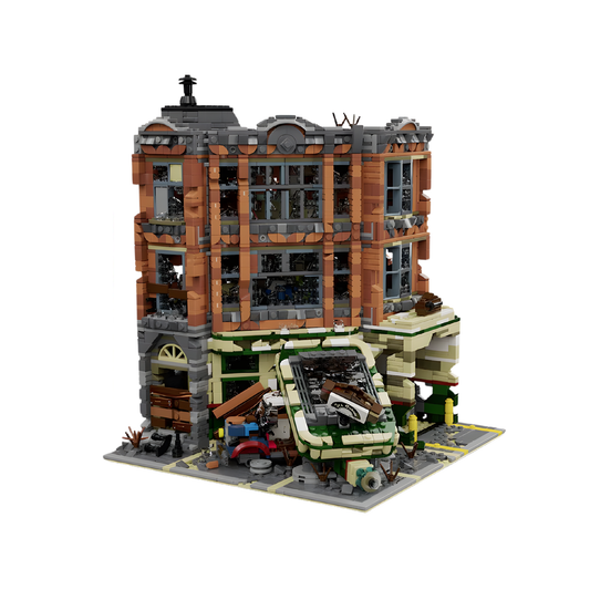 Doomsday Garage and Apartment Modular Architecture Building Kit 3325PCS