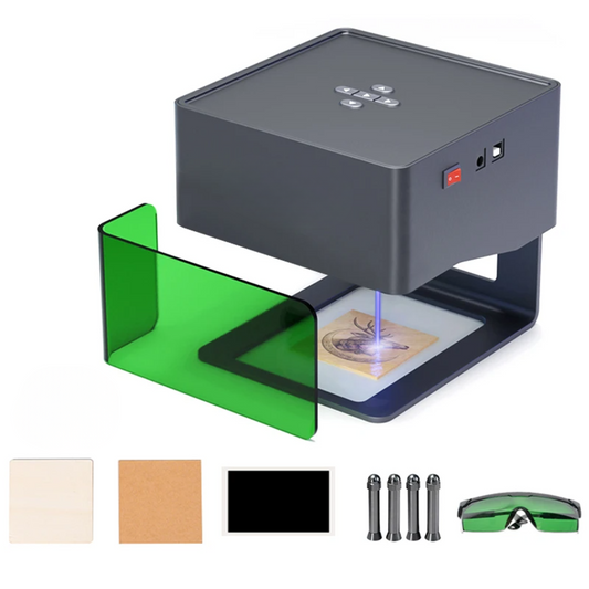 Compact Bluetooth Laser Engraver DIY Cutting Marking Tool