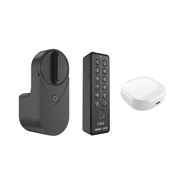 Smart Door Lock Fingerprint Password IC Card Bluetooth