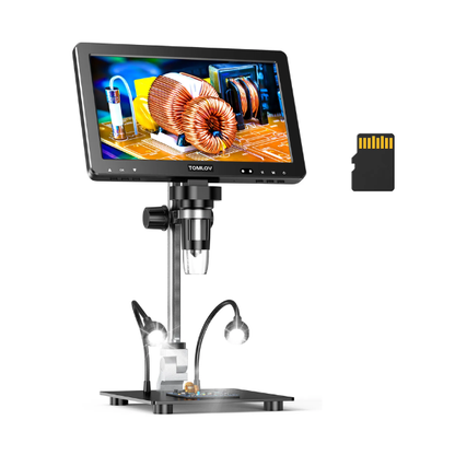 1500X Digital Microscope 10.1 Inch HD IPS 20MP