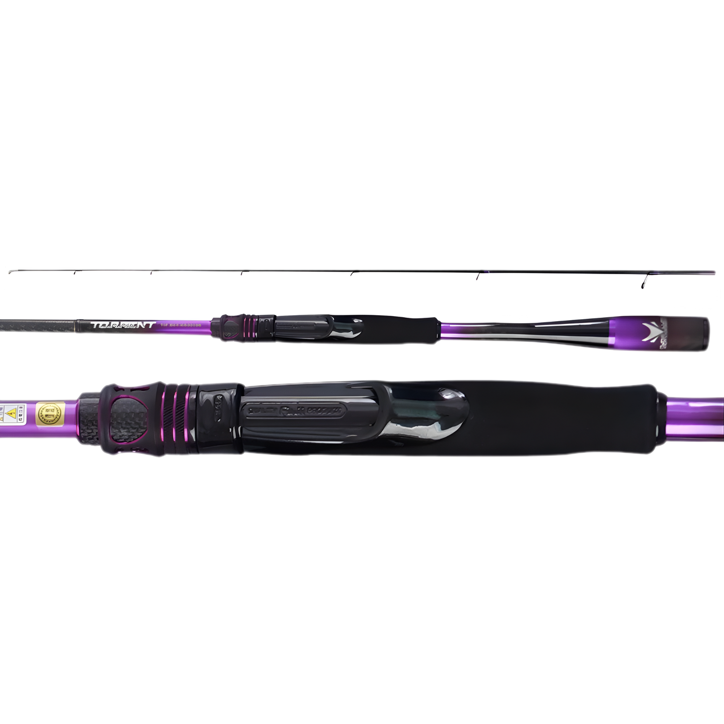 6'6" High Carbon Spinning Fishing Rod with Fuji Guides