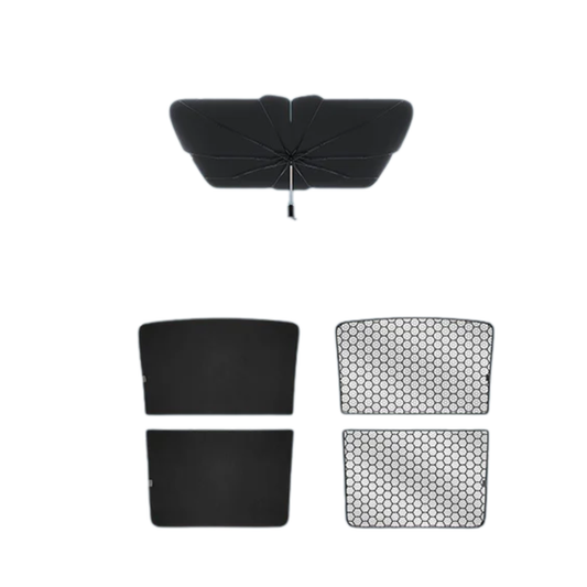 Tesla Model Y 2025–2026 3PCS Front Rear Sunshade