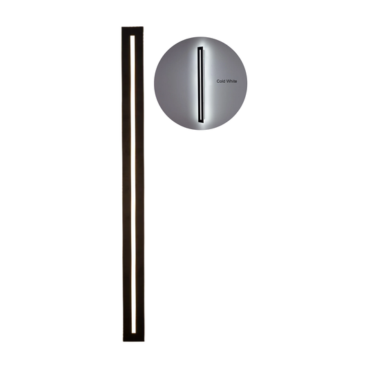 Cold White 120 cm LED Wall Sconce Outdoor 48 W Waterproof