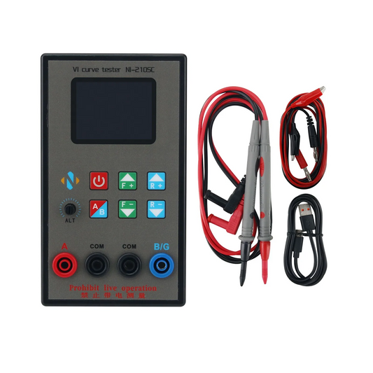 Portable Dual-Channel VI Curve Tester 2.0-inch TFT Display
