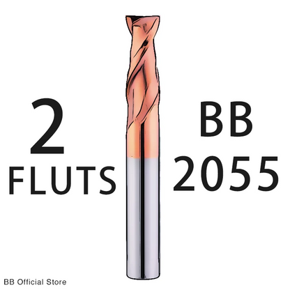2 Flute CNC End Mill 14mm x 100mm Carbide Cutter