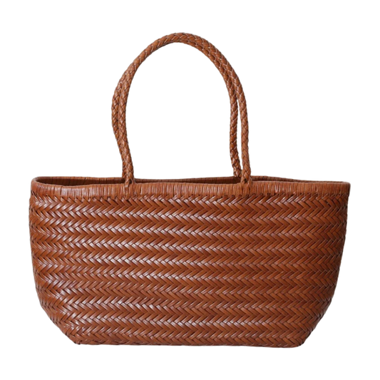 Women’s Large Auburn Cowhide Handbag for Shopping
