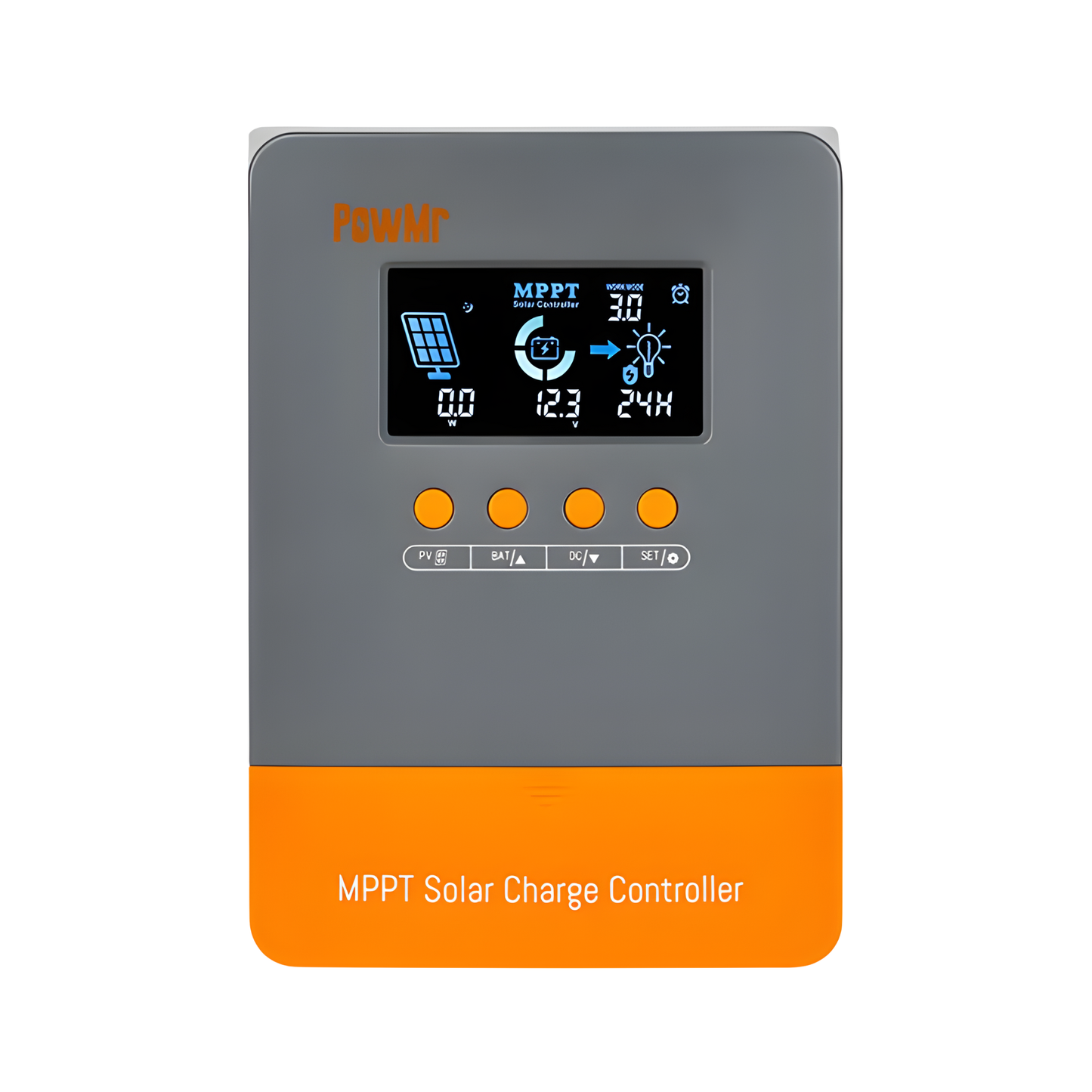 Smart 60A Solar Regulator with Auto Voltage and LCD Display