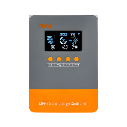 Smart 60A Solar Regulator with Auto Voltage and LCD Display