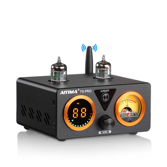 HiFi T9 PRO 24V Bluetooth VU Meter Amplifier