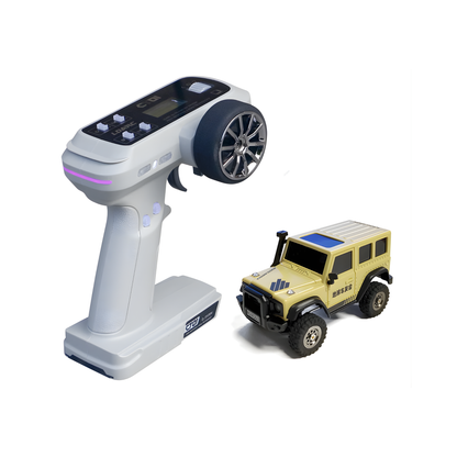 4WD RC Climber Vehicle Desert Yellow Edition Toy