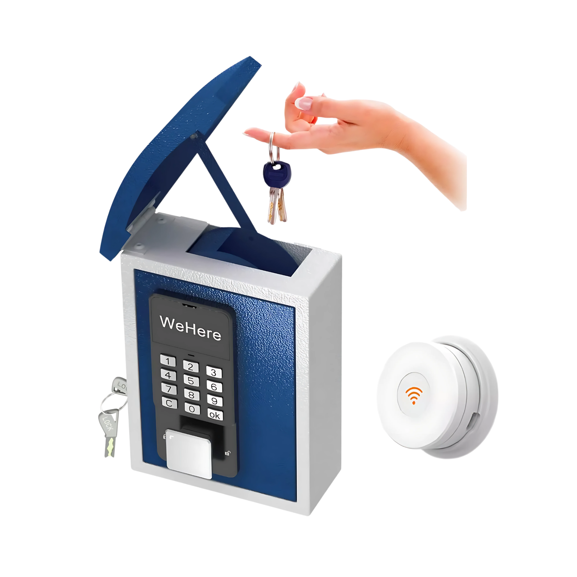 Smart Key Lock Box with Bluetooth App and Gateway Access – Stuffology Store