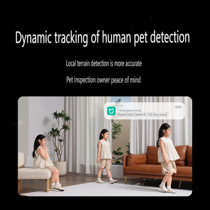 Smart Outdoor Camera 4 Pro 5MP Full Color Night Vision