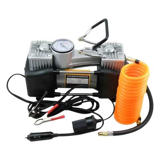 Portable 12V/220V Car & Motorcycle Tyre Inflator