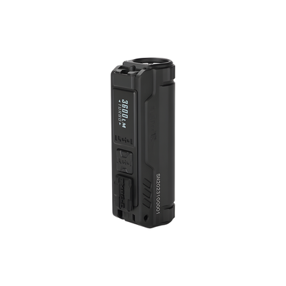Portable LED Torch 3600 Lumens USB-C Work Light Black