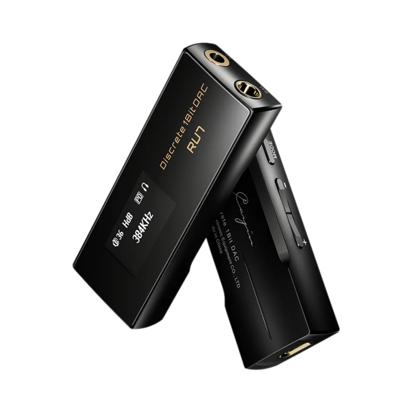 Portable Full Balanced 1-Bit DAC Amplifier with Leather Case