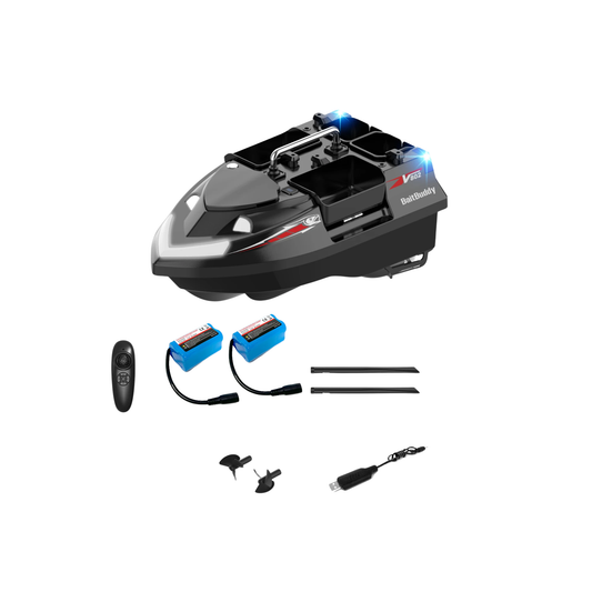 Dual Battery Bait Boat 5200mAh x2 500M