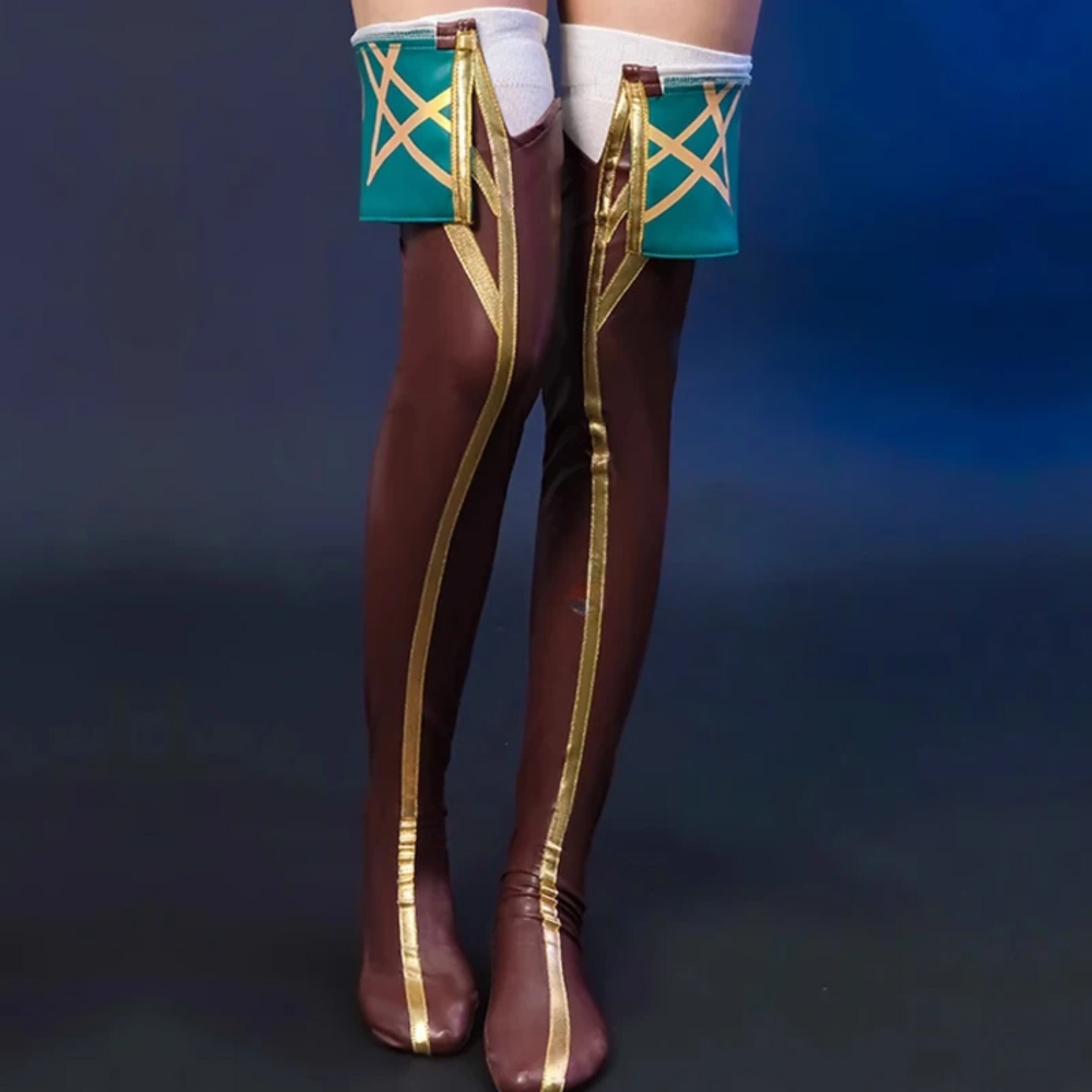 Aurora Cosplay Costume Full Set with Hat and Accessories