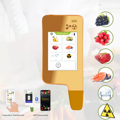 Portable Food Safety Tester with Radiation & Contaminant Detection