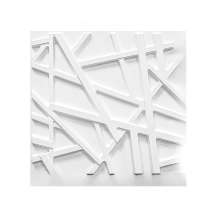 30x30cm 3D White Wall Tiles 12PCS