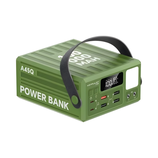 Green 100000mAh Heavy Duty Outdoor Power Bank
