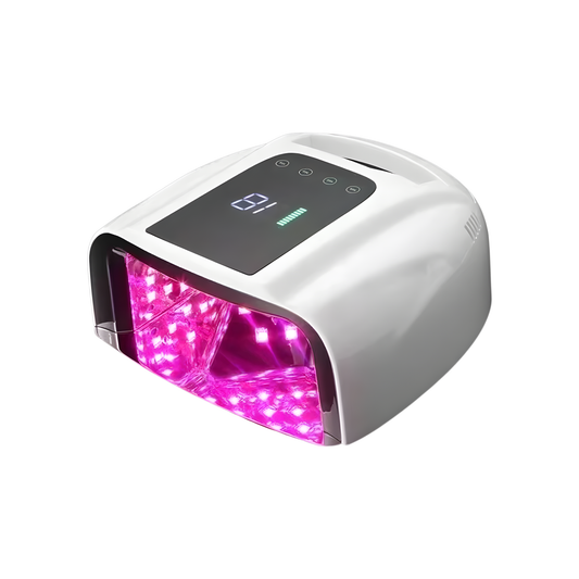 Portable 96W UV LED Nail Rechargeable Mirror White
