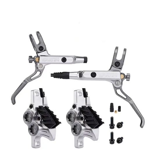 Mountain Bike Hydraulic Disc Brake Silver 800/1550mm