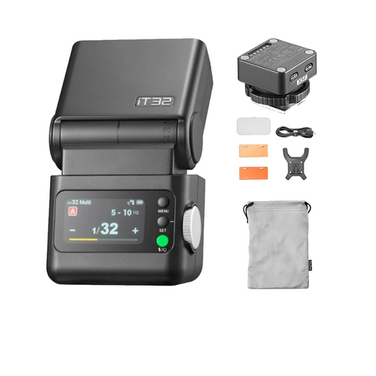 iT32 On-Camera HSS Flash with X5-F Wireless Control
