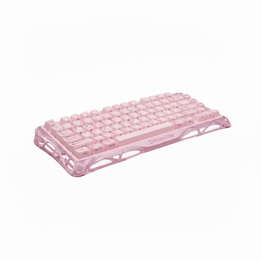 RGB Mechanical Gaming Keyboard Bluetooth & Wired Pink