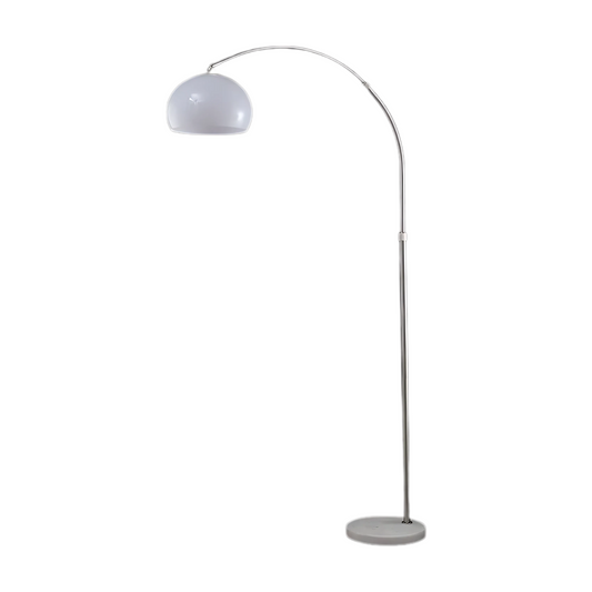 Large White Floor Lamp 3 Color Switch for Home Ambience