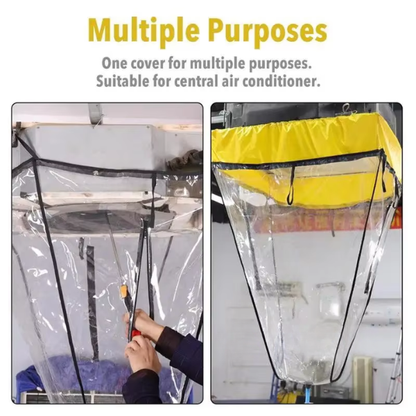 Waterproof Reusable Air Conditioner Cleaning Cover for Split Systems
