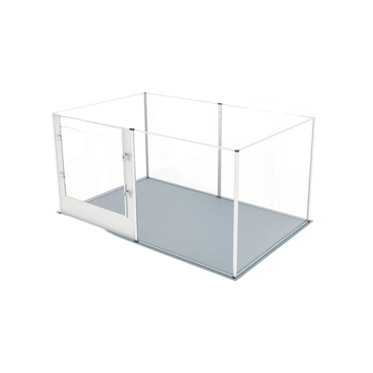 Indoor Dog Enclosure 163x102.5x80cm Acrylic Fence