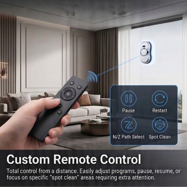 Electric Window Cleaning Robot Vacuum Glass Washer