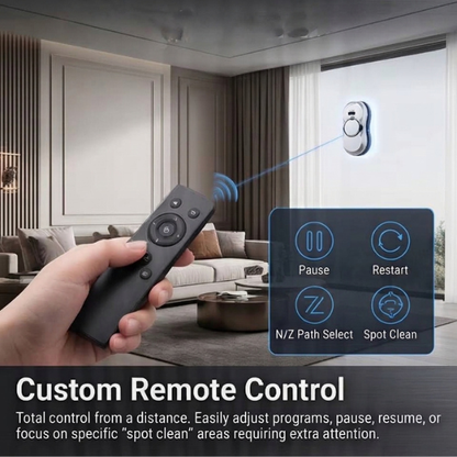 Electric Window Cleaning Robot Vacuum Glass Washer