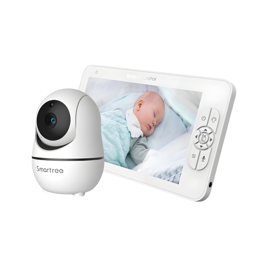1080p HD Baby Monitor 7 inch Screen Split View