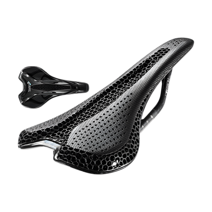 Ultralight 3D Printed Bike Saddle 175g for Road and MTB