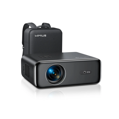 4K Support 1080p WiFi Bluetooth Projector with Auto Focus