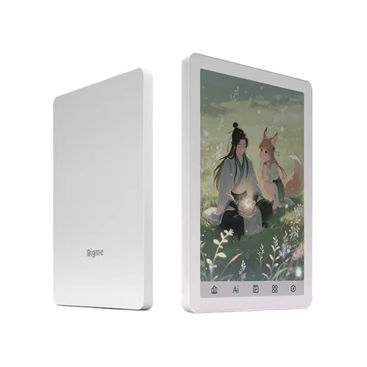 Portable 6 Inch Android eBook Reader with Colour Display White