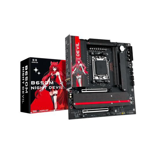Night Devil B650M Motherboard 9000MHz DDR5, M.2 NVMe