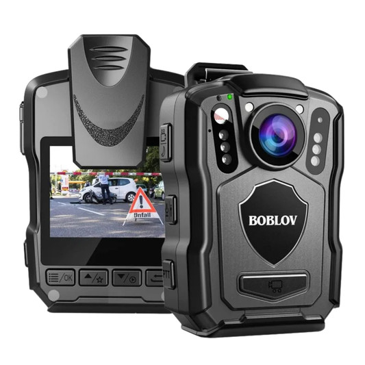 Portable 1440P Security Body Cam 15 Hour Recording 64GB