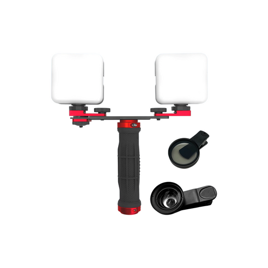 Portable LED Light Full Kit for Phone Photo Video