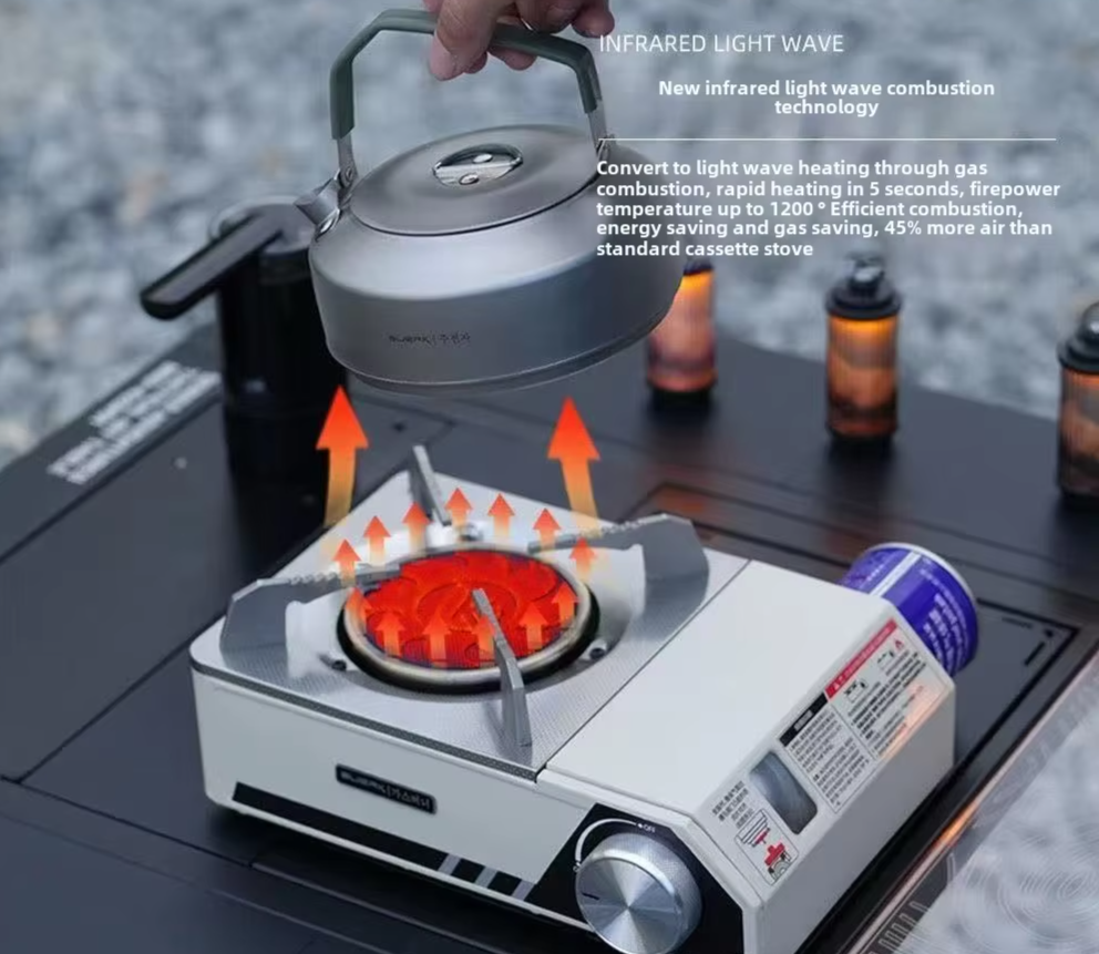 4000W Portable Infrared Gas Stove for Outdoor Cooking