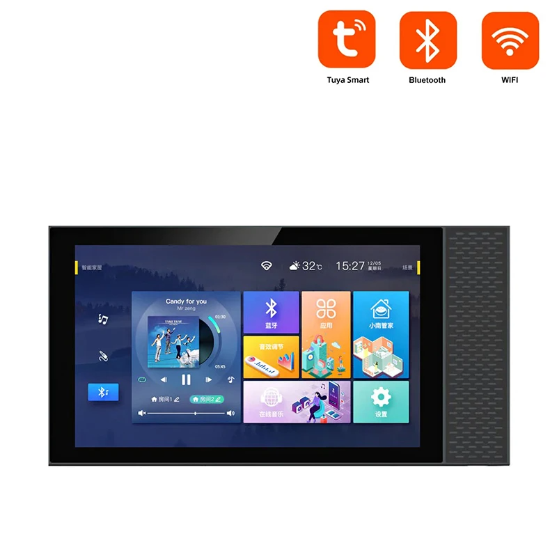 6.8" Smart Home Touch Screen Control Panel with ZigBee Gateway