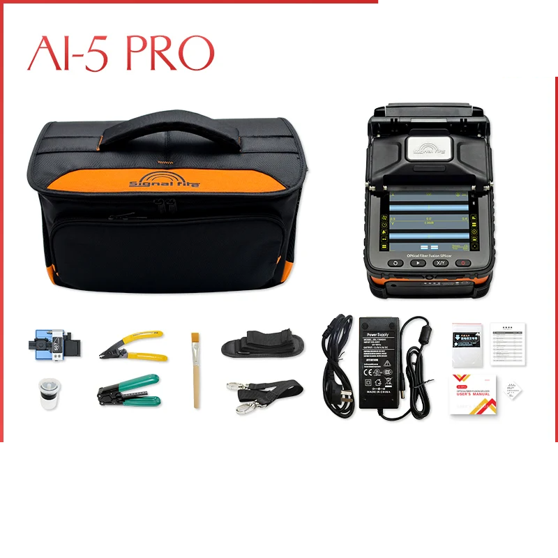5s Fiber Fusion Splicer 6 Motor with VFL