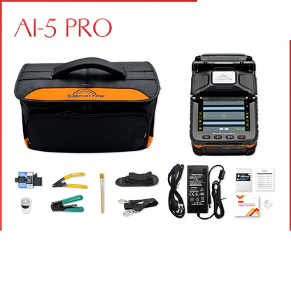 5s Fiber Fusion Splicer 6 Motor with VFL