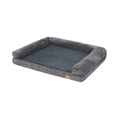 Comfort Orthopedic Pet Bed XL Removable Cover Gray