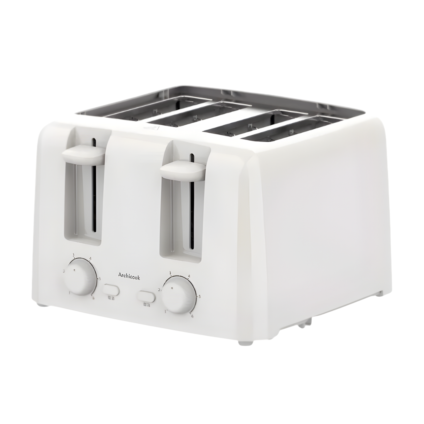 Automatic 4 Slice Bread Toaster  Fast Heating Compact