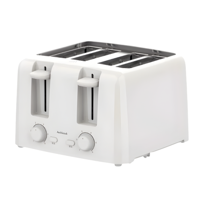 Automatic 4 Slice Bread Toaster  Fast Heating Compact