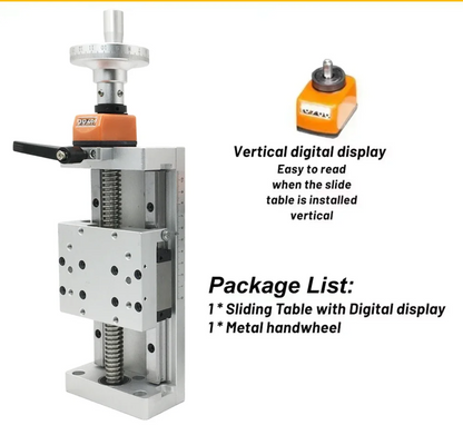 100mm Vertical Display Linear Motion Stage for CNC